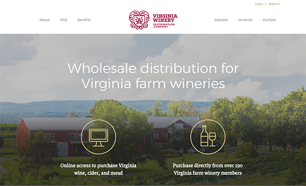 VWDC website screenshot